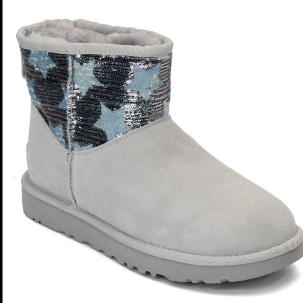 UGG Classic Mini Sequin Stars Boot